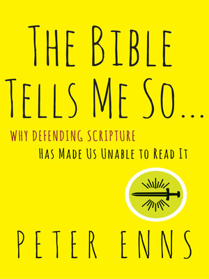 cover image of The Bible Tells Me So